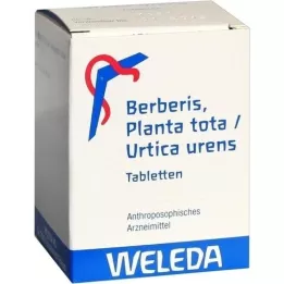 BERBERIS PLANTA tota/Urtica urens tabletta, 200 db
