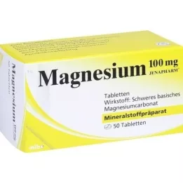 MAGNESIUM 100 mg Jenapharm tabletta, 50 db