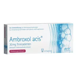 AMBROXOL acis 30 mg ivótabletta, 20 db
