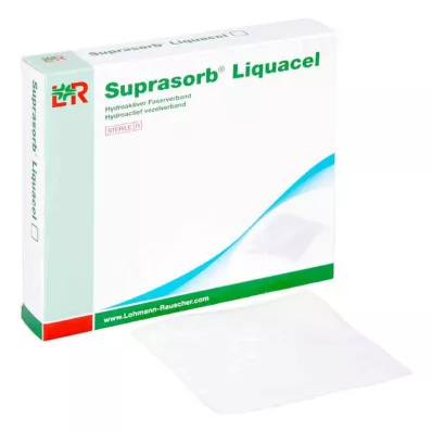 SUPRASORB Liquacel hydroakt.Faserverb.15x15 cm, 4 db SUPRASORB Liquacel hydroakt.Faserverb.15x15 cm, 4 db