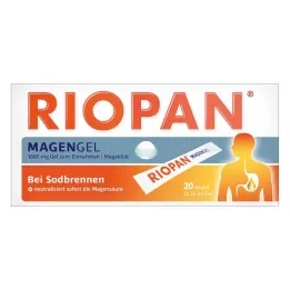 RIOPAN Gyomorgél Stick csomag, 20X10 ml