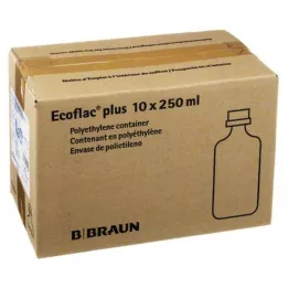 ISOTONE 0,9%-os sóoldat Braun Ecoflac Plus, 10X250 ml