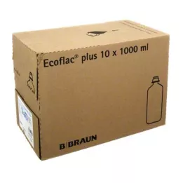 ISOTONE 0,9%-os sóoldat Braun Ecoflac Plus, 10X1000 ml
