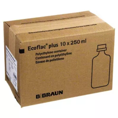 Aqua AD Injectabilia Ecoflac Plus infúziós oldat, 10X250 ml