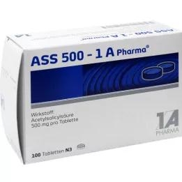 ASS 500-1A Pharma tabletta, 100 db