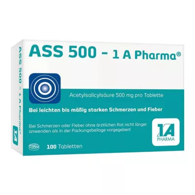 ASS 500 1A Pharma tabletta, 100 db