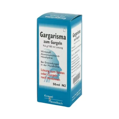 GARGARISMA gurgulázáshoz Liquidum, 50 ml GARGARISMA gurgulázáshoz Liquidum, 50 ml