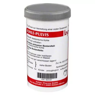KOHLE pulvis por, 10 g