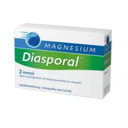 MAGNESIUM DIASPORAL 2 mmol ampullák, 5X5 ml