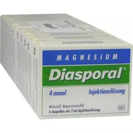 MAGNESIUM DIASPORAL 4 mmol-os ampullák, 50X2 ml
