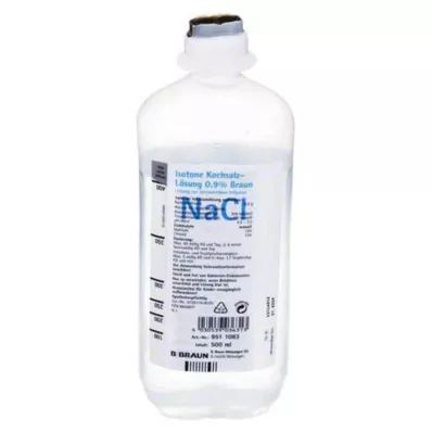 Sóoldat 0,9% Ecoflac Plus, 500 ml