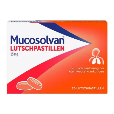 Mucosolvan pasztilla, 20 db