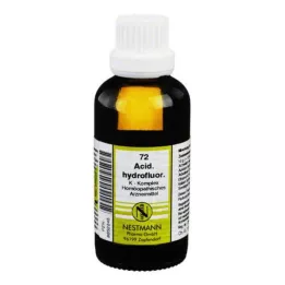 ACIDUM HYDROFLUORICUM K Complex No.72 hígítás, 50 ml