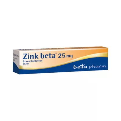 Cink Beta 25 pezsgőtabletta, 20 db