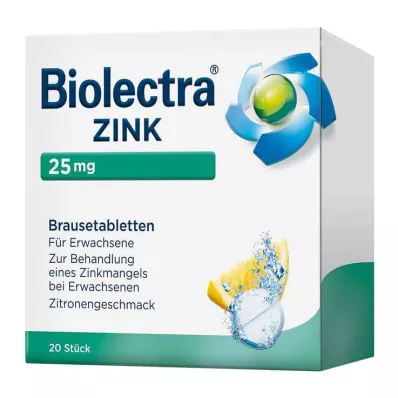 Biolectra cink pezsgőtabletta, 20 db