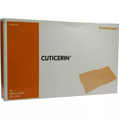 Cuticerin 20x40cm-es géz salóval, 25 db