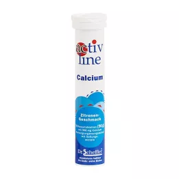 ACTIVLINE Kalcium citrom pezsgőtabletta, 20 db
