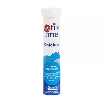ACTIVLINE Kalcium citrom pezsgőtabletta, 20 db