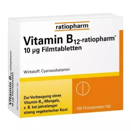VITAMIN B12-RATIOPHARM 10 μg filmtabletta, 100 db