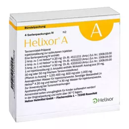 Helixor A sorozat IV-es kiszerelésű ampullák (4x7 db)