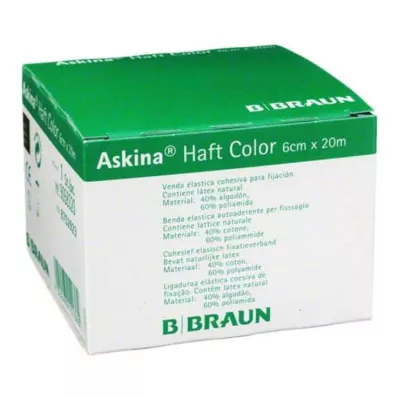 ASKINA Ragtapasz szín 6 cmx20 m zöld, 1 db