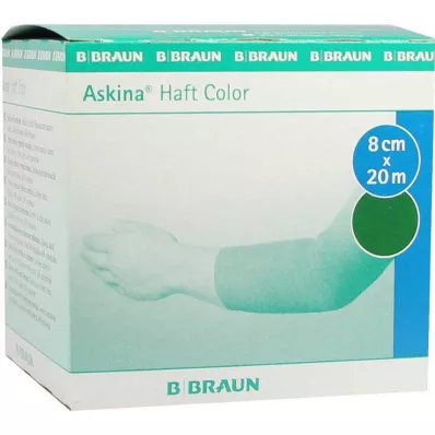 Askina ragasztókötés színe 8cmx20m zöld, 1 db