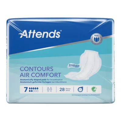 ATTENDS Contours Air Comfort 7 New Temporary, 28 db