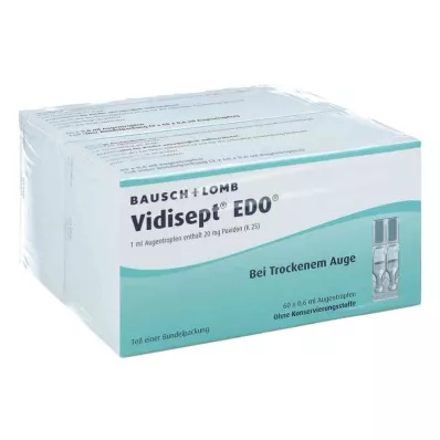 VIDISEPT EDO Egy adag ophtiol, 120X0.6 ml