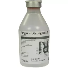 RINGER LÖSUNG DAB 7 műanyag, 250 ml