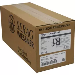 RINGER LÖSUNG DAB 7 műanyag, 10X250 ml