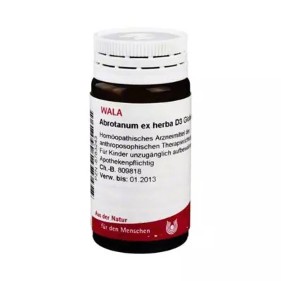 Abrotanum ex Herba D 3 golyócskák, 20 g