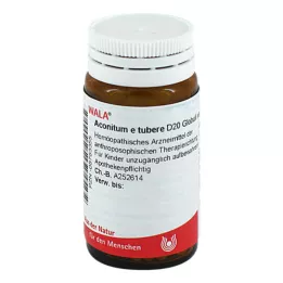 ACONITUM E tubere D 20 golyócskák, 20 g