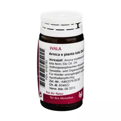 Arnica E Planta tota D 4 gömböcske, 20 g