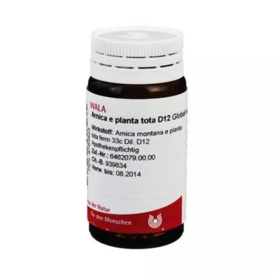 ARNICA E Planta tota D 12 golyó, 20 g