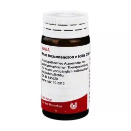 RHUS TOXICODENDRON E foliis D 30 golyó, 20 g