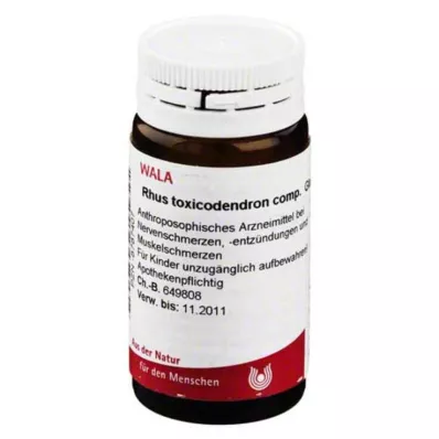 RHUS TOXICODENDRON COMP Gömböcskék, 20 g
