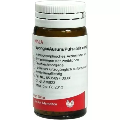 SPONGIA/AURUM/Pulsatilla comp. golyócskák, 20 g