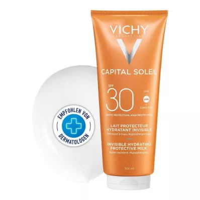 Vichy Capital Soleil mattító napozófolyadék LSF 30 arcra, 50 ml