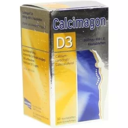 CALCIMAGON D3 rágótabletta, 30 db