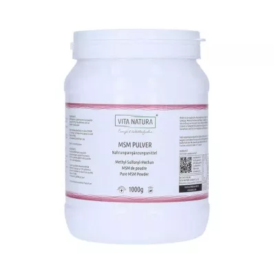 MSM PULVER Metilszulfonil-metán por, 1000 g