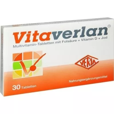 VITAVERLAN tabletta, 30 db