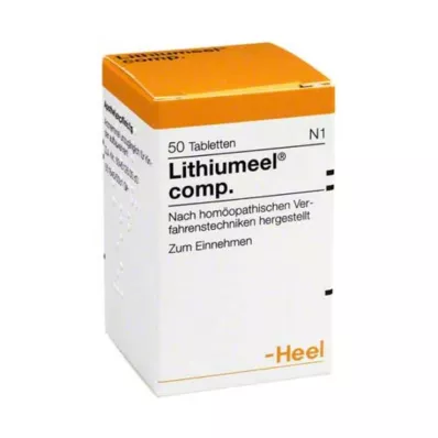 LITHIUMEEL komp. tabletta, 50 db