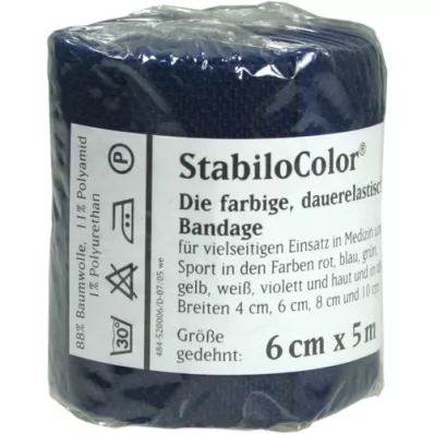 BORT StabiloColor kötés 6 cm kék, 1 db