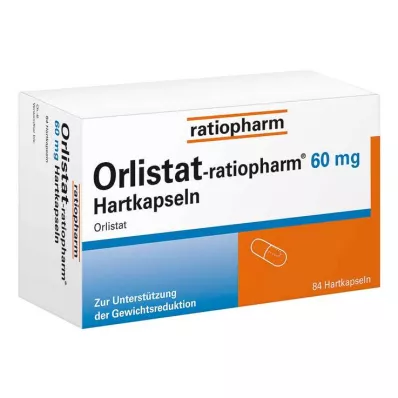 Orlistat ratiopharm 60 mg kemény kapszula, 84 db