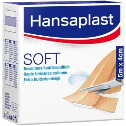 HANSAPLAST Puha gipsz 4 cmx5 m-es tekercs, 1 db