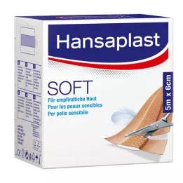 HANSAPLAST Puha gipsz 6 cmx5 m-es tekercs, 1 db