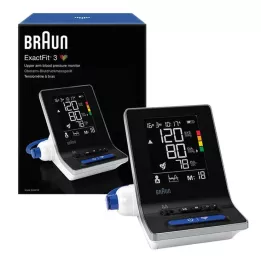 BRAUN BLUTDRUCKMESSGERÄT ExactFit3 felső kar BUA6150, 1 db
