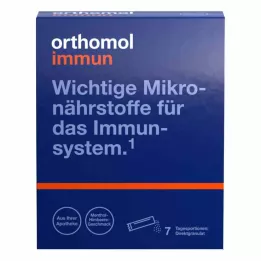 ORTHOMOL Immun direct granulátum málna/mentol, 7 db