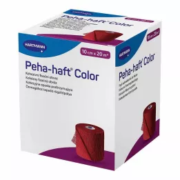 PEHA-HAFT Color Fixierb.latexfrei 10 cmx20 m piros, 1 db