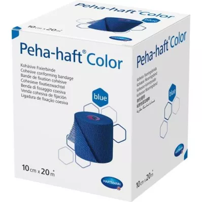 PEHA-HAFT Color Fixierb.latexfrei 10 cmx20 m kék, 1 db